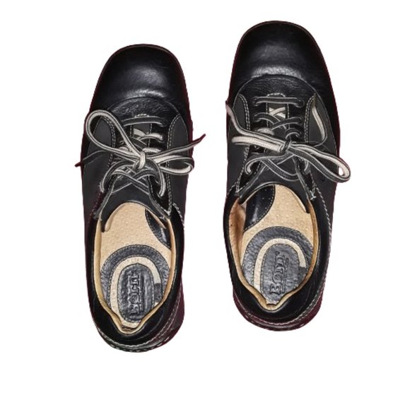 Born Men's Black Lace up Shoes Size 8 - Picture 11 of 12